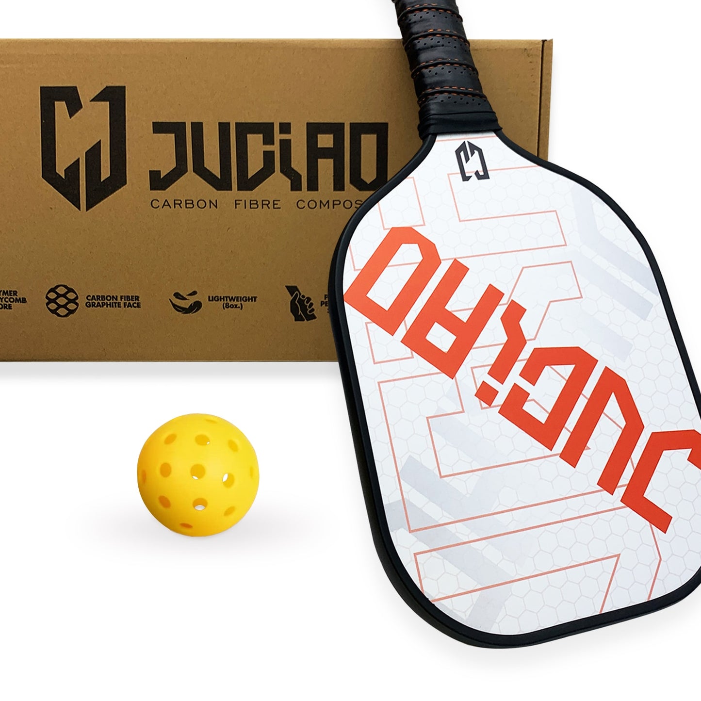 Pickleball Paddles Set Includes 4 Balls